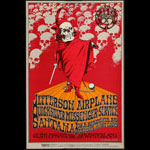 BG # 222-1 Benefit Concert For The Grateful Dead Fillmore Poster BG222