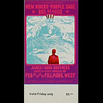 BG # 271 New Riders of the Purple Sage Fillmore Friday ticket BG271