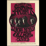 BG # 33-1 Yardbirds Fillmore Poster BG33