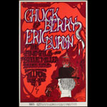 BG # 70-1 Chuck Berry Fillmore Poster BG70