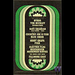 BG # NY680517-1 Byrds Fillmore postcard - stamp back BGNY680517