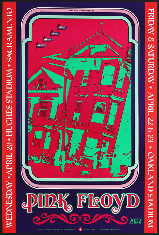 Pink Floyd 1988 BGP22 Poster