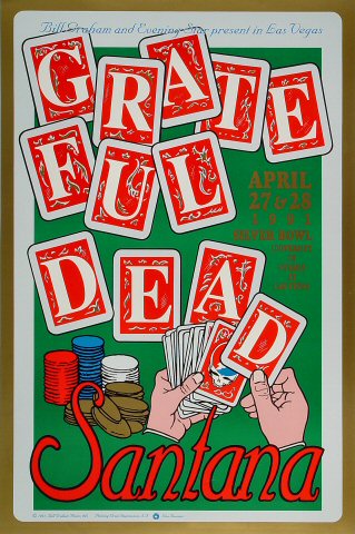 Grateful Dead 1991 BGP41 Poster