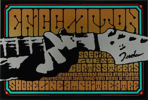 Eric Clapton 1992 BGP63 Poster