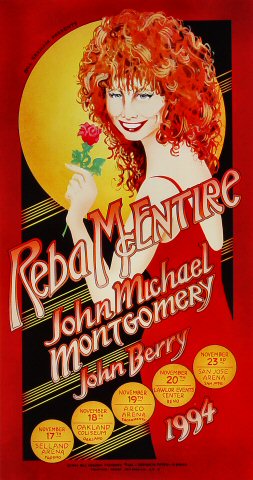 Reba McEntire 1994 BGP102 Poster