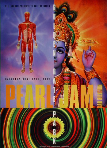 Pearl Jam 1995 BGP120 Poster