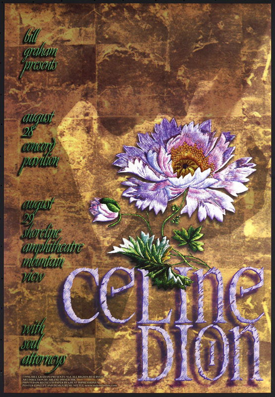 Celine Dion 1996 BGP154 Poster