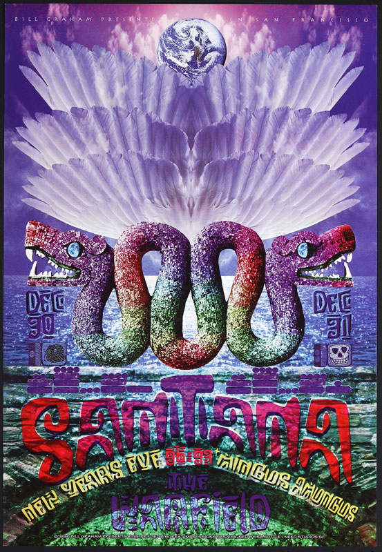 Santana 1996 Warfield BGP159 Poster