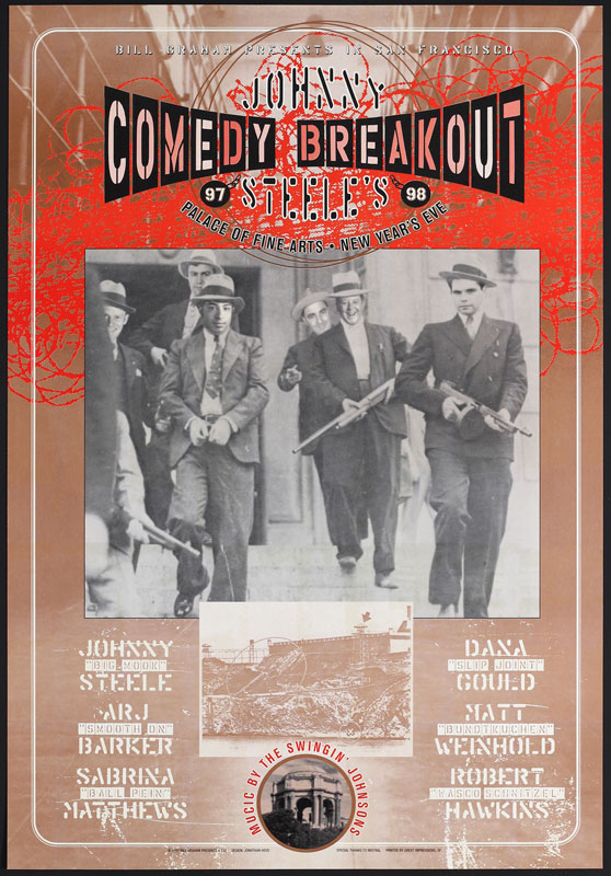 Johnny Steele's Comedy Breakout 1997 BGP182 Poster
