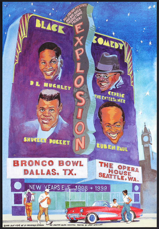 Black Comedy Explosion 1998 BGP208 Poster