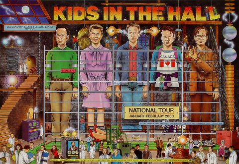 Kids In The Hall Tour Poster 2000 BGP234 Poster