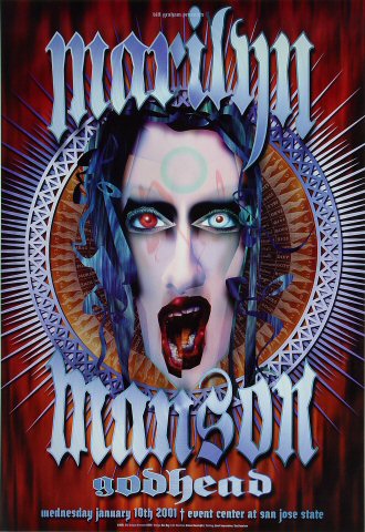 Marilyn Manson 2001 BGP253 Poster