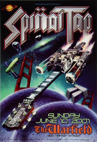 Spinal Tap 2001 Warfield BGP262 Poster