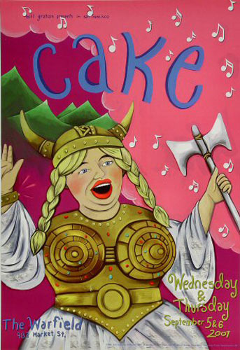 Cake 2001 Warfield BGP267 Poster