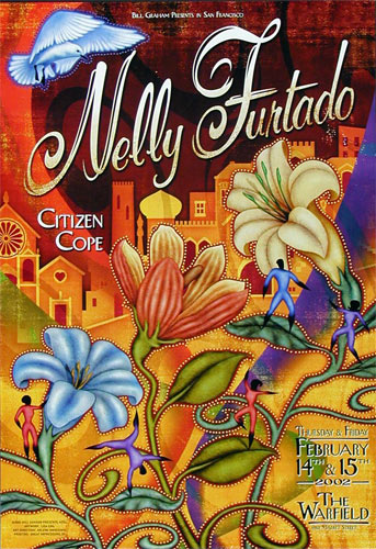 Nelly Furtado 2002 Warfield BGP276 Poster