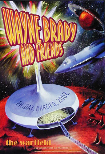Wayne Brady and Friends 2002 Warfield BGP278 Poster
