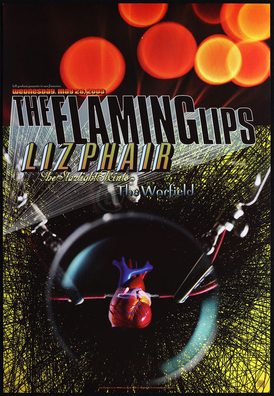 The Flaming Lips 2003 Warfield BGP302 Poster