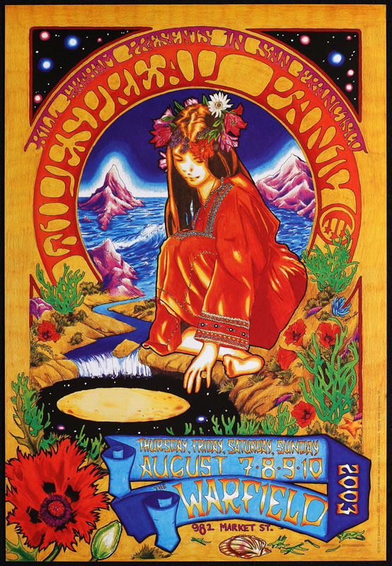 Widespread Panic 2003 Warfield BGP305 Poster