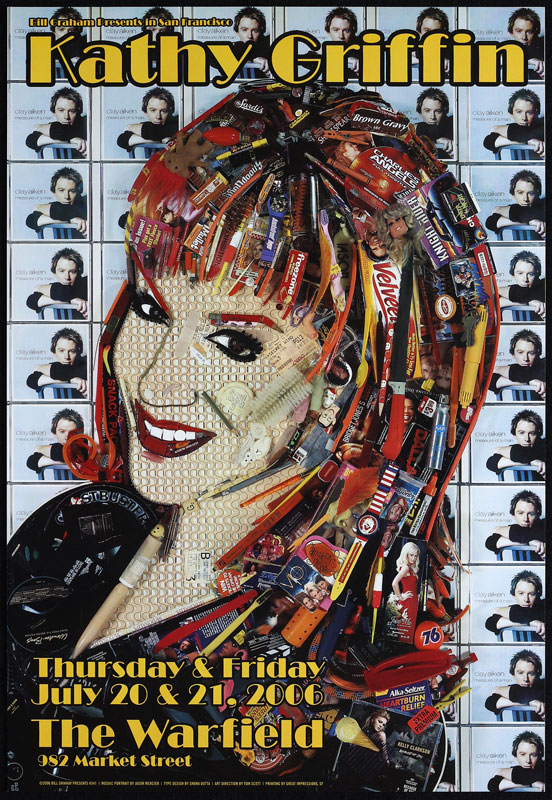 Kathy Griffin 2006 Warfield BGP341 Poster