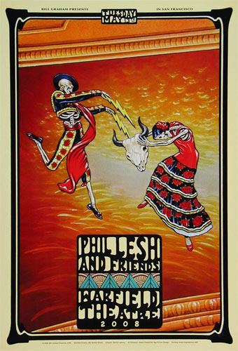 Phil Lesh and Friends 2008 Warfield BGP356 Poster