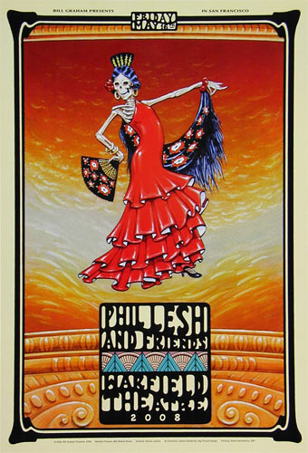 Phil Lesh and Friends 2008 Warfield BGP358 Poster