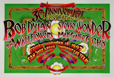 Randy Tuten Bob Dylan Stevie Wonder  BG#SE5 Poster