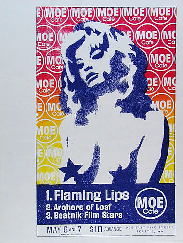 Modern Dog Flaming Lips Poster