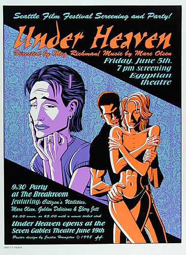 Justin Hampton Under Heaven Film Screening Poster