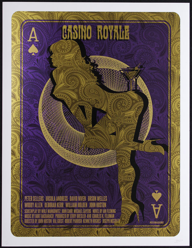 Alien Corset - David O'Daniel James Bond 007 - Casino Royale Movie Poster