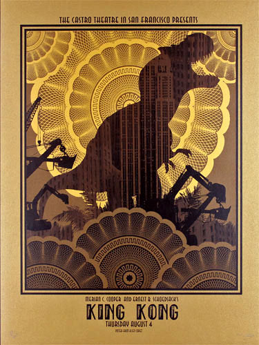 Alien Corset King Kong Movie Poster