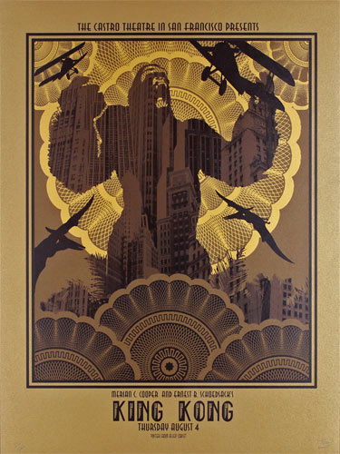 Alien Corset - David O'Daniel King Kong Movie Poster