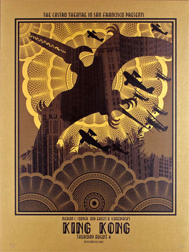 Alien Corset - David O'Daniel King Kong Movie Poster