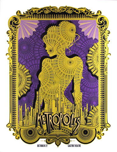 Alien Corset - David O'Daniel Metropolis Movie Poster