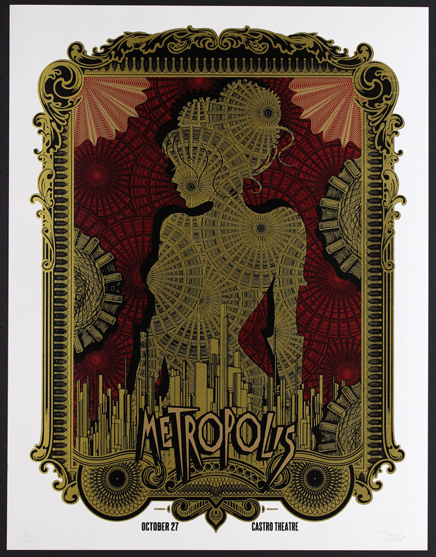 Alien Corset Metropolis Movie Poster