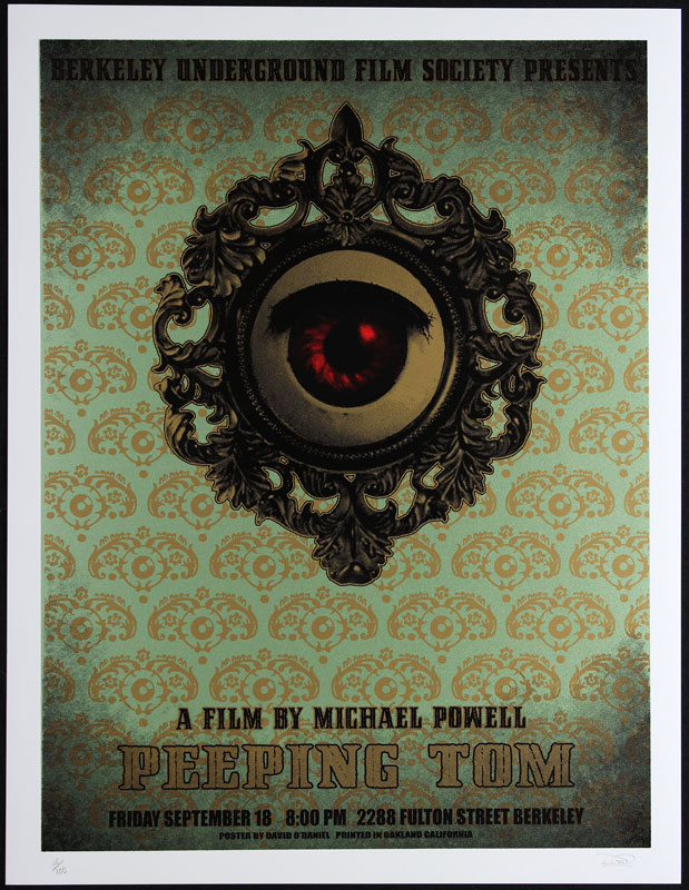 Alien Corset - David O'Daniel Michael Powell Peeping Tom Movie Poster