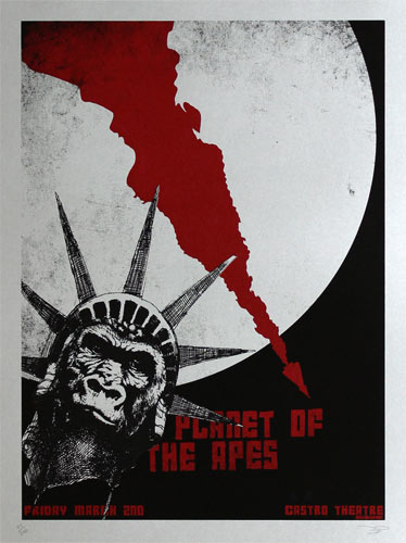 Alien Corset - David O'Daniel Planet of the Apes Movie Poster