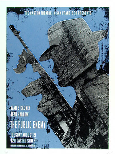 Alien Corset - David O'Daniel The Public Enemy James Cagney Movie Poster