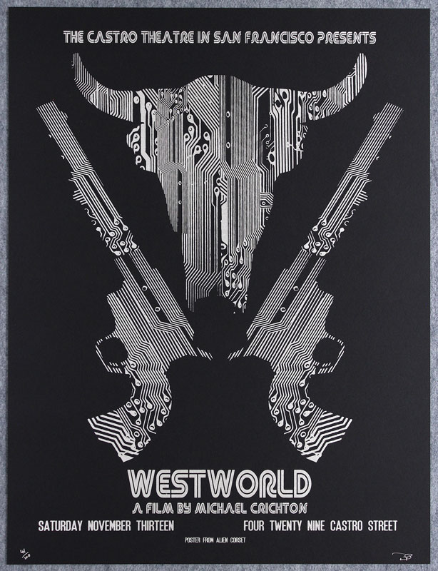 Alien Corset Westworld Movie Poster