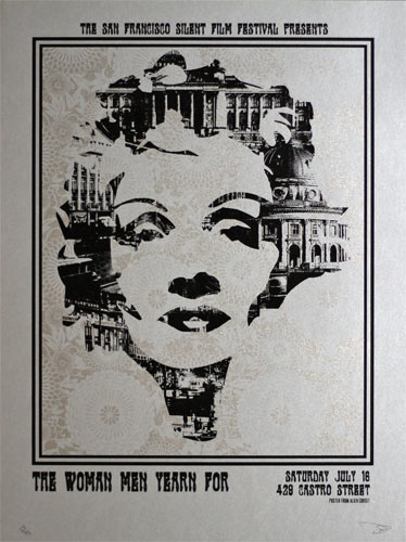 Alien Corset The Woman Men Yearn For - Marlene Dietrich Movie Poster