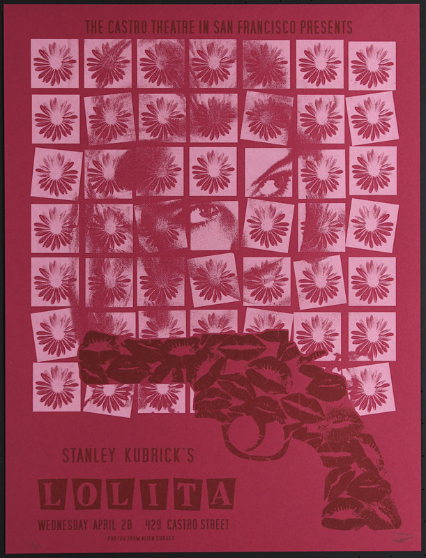 Alien Corset - David O'Daniel Stanley Kubrick Lolita Movie Poster