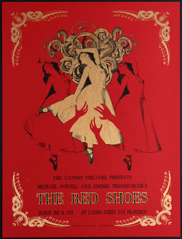 David O'Daniel Michael Powell Emeric Pressburger The Red Shoes Movie Poster