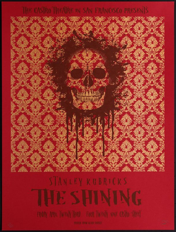 Alien Corset Stanley Kubrick The Shining Movie Poster