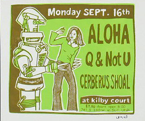 Leia Bell Aloha Poster