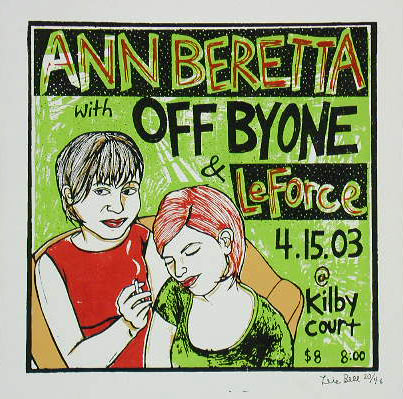 Leia Bell Ann Beretta Poster