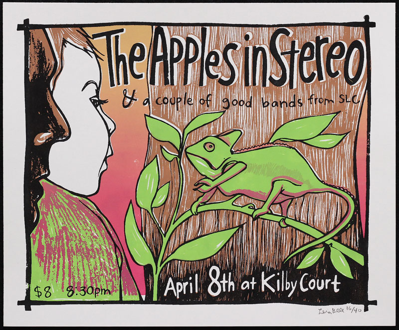 Leia Bell The Apples in Stereo Poster