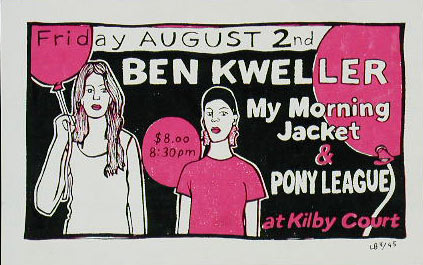Leia Bell Ben Kweller Poster