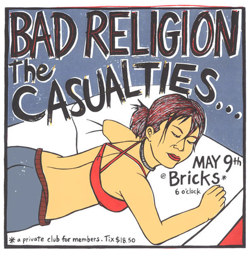 Leia Bell Bad Religion Poster