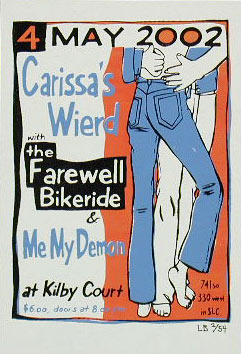 Leia Bell Carissa's Wierd Poster