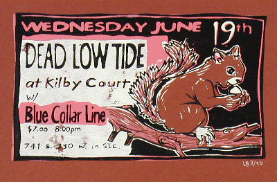 Leia Bell Dead Low Tide Poster