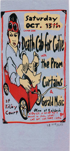 Leia Bell Death Cab for Cutie Poster